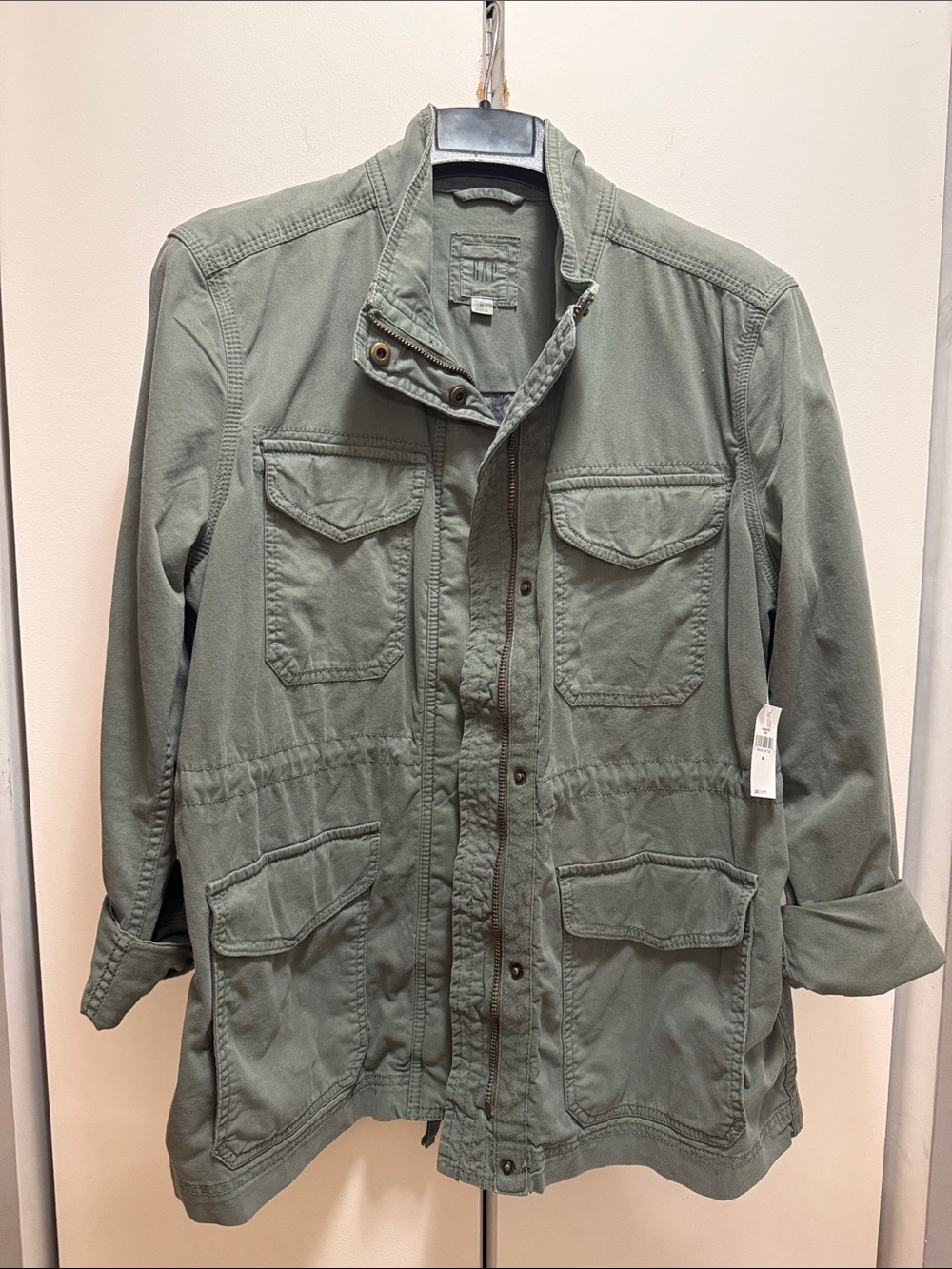 GAP Military-Style Olive Utility Jacket